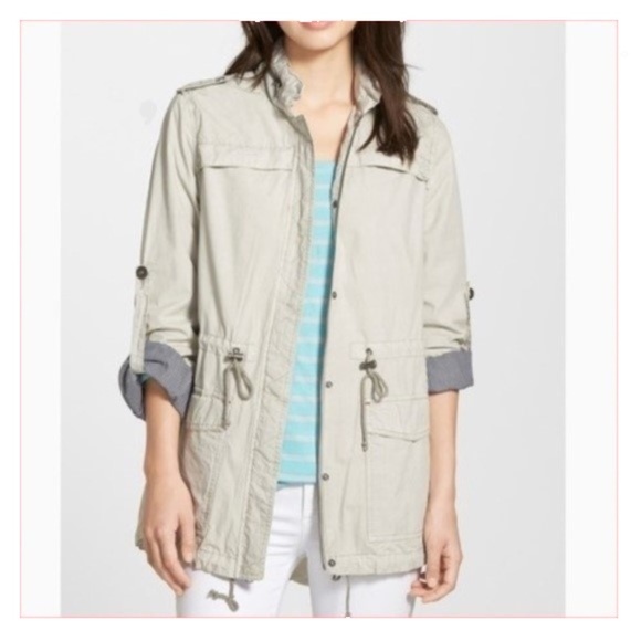 levi's hooded utility jacket women's